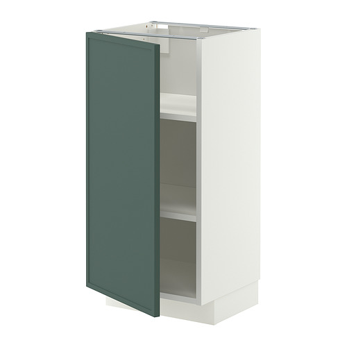 METOD base cabinet with shelves
