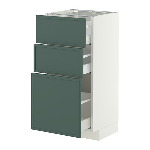 METOD/MAXIMERA base cabinet with 3 drawers