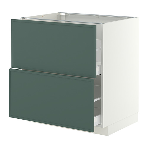 METOD/MAXIMERA base cb 2 fronts/2 high drawers