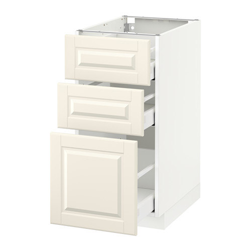 METOD/MAXIMERA base cabinet with 3 drawers