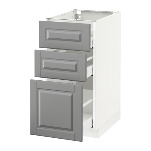 METOD/MAXIMERA base cabinet with 3 drawers