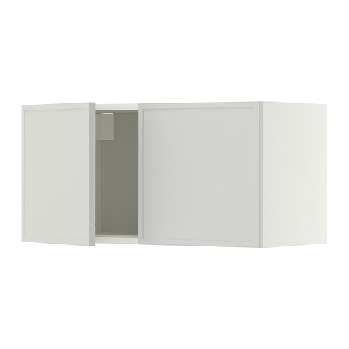 METOD wall cabinet with 2 doors