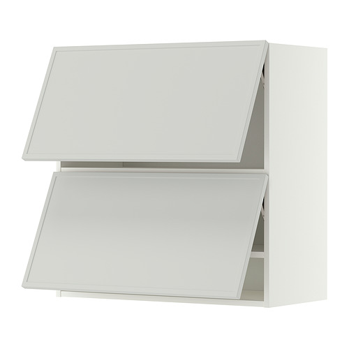 METOD wall cabinet horizontal w 2 doors