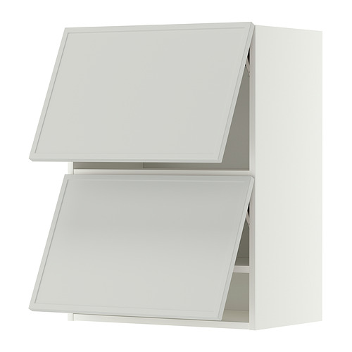 METOD wall cabinet horizontal w 2 doors