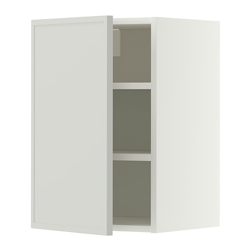 METOD wall cabinet with shelves