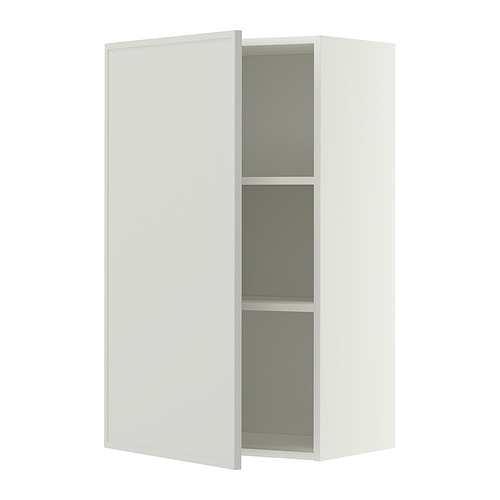 METOD wall cabinet with shelves