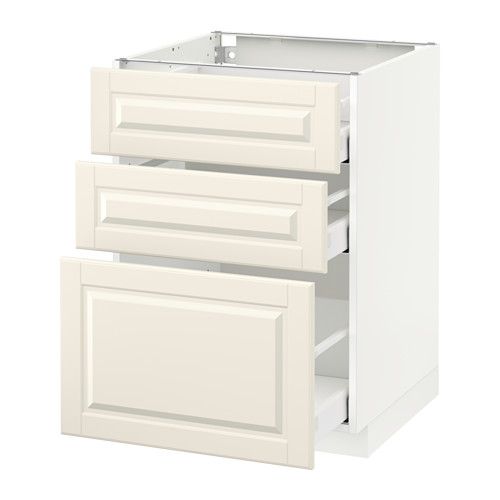 METOD/MAXIMERA base cabinet with 3 drawers