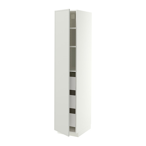 METOD/MAXIMERA high cabinet with drawers