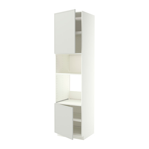 METOD hi cb f oven/micro w 2 drs/shelves