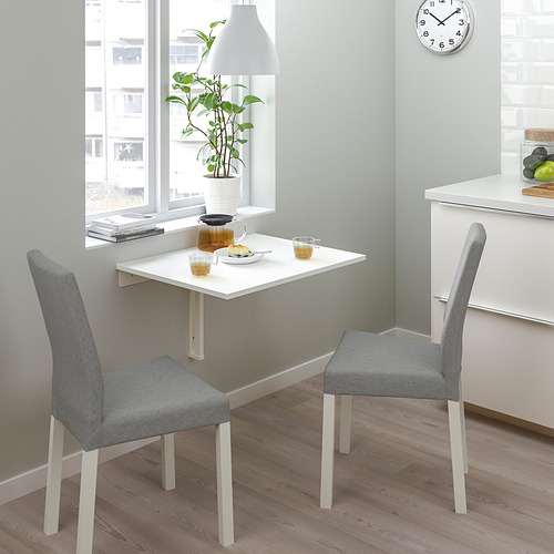 NORBERG/KÄTTIL, table and 2 chairs