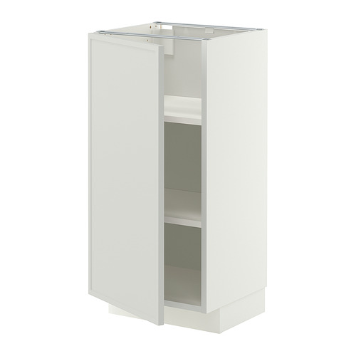 METOD base cabinet with shelves