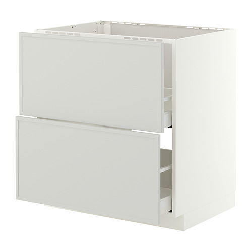 METOD/MAXIMERA base cab f sink+2 fronts/2 drawers