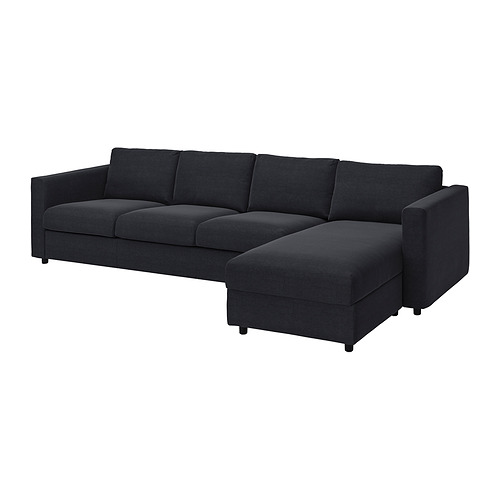 VIMLE, 4-seat sofa with chaise longue