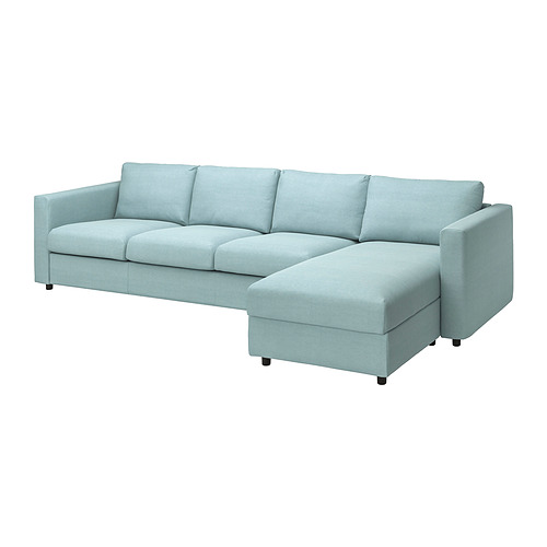 VIMLE, 4-seat sofa with chaise longue