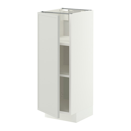 METOD base cabinet with shelves