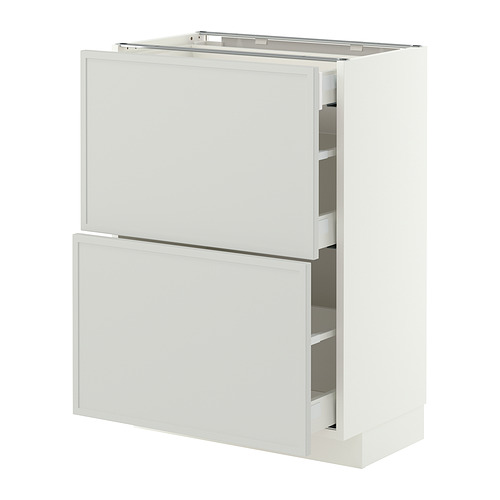 METOD/MAXIMERA base cab with 2 fronts/3 drawers