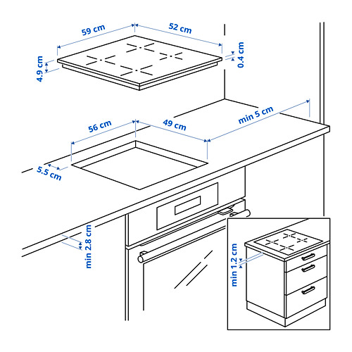 MATMÄSSIG induction hob