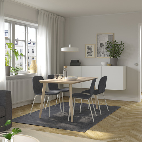 LISABO/KARLPETTER, table and 4 chairs