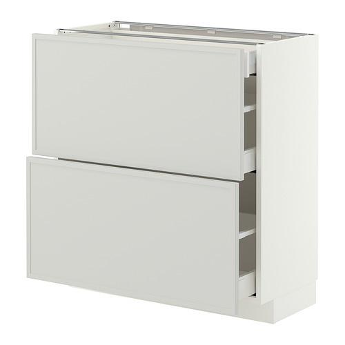 METOD/MAXIMERA base cab with 2 fronts/3 drawers