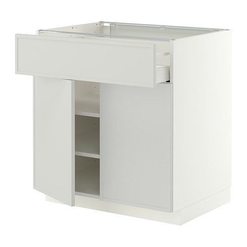 METOD/MAXIMERA base cabinet with drawer/2 doors