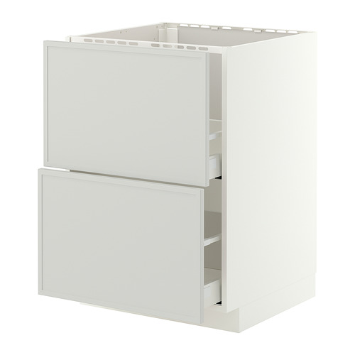 METOD/MAXIMERA base cab f sink+2 fronts/2 drawers
