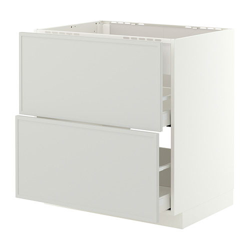 METOD/MAXIMERA base cab f hob/int extractor w drw