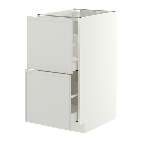 METOD/MAXIMERA base cb 2 fronts/2 high drawers
