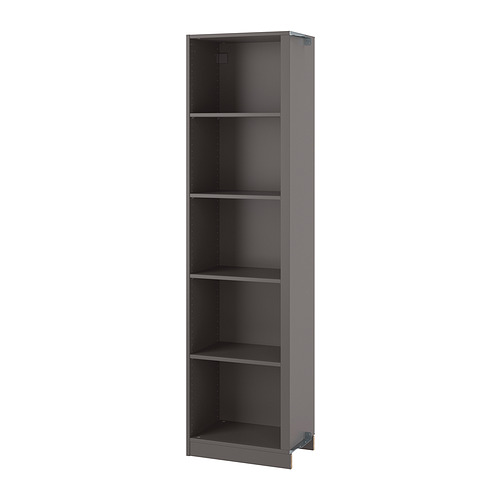PAX, add-on corner unit with 4 shelves
