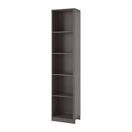 PAX, add-on corner unit with 4 shelves