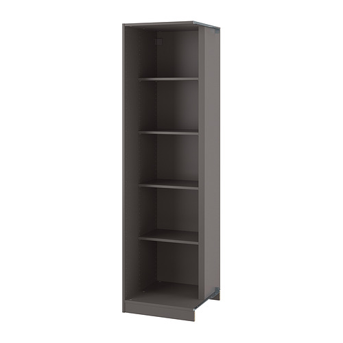 PAX, add-on corner unit with 4 shelves