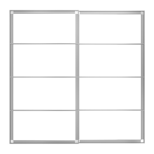 PAX rennihurðarammar og braut