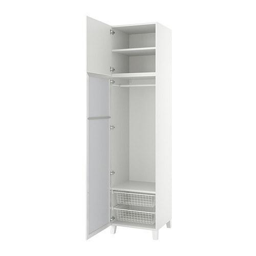 PLATSA, wardrobe with 2 doors