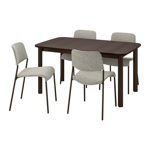 STRANDTORP/UDMUND, table and 4 chairs
