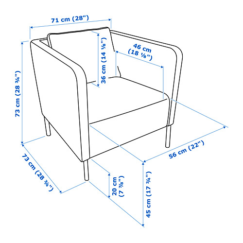 EKERÖ armchair