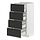 METOD/MAXIMERA, base cab 4 frnts/4 drawers