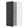 METOD, wall cabinet with shelves