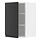 METOD, wall cabinet with shelves
