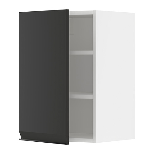 METOD wall cabinet with shelves