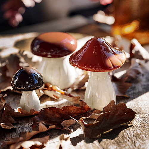 HÖSTAGILLE, decoration set of 3