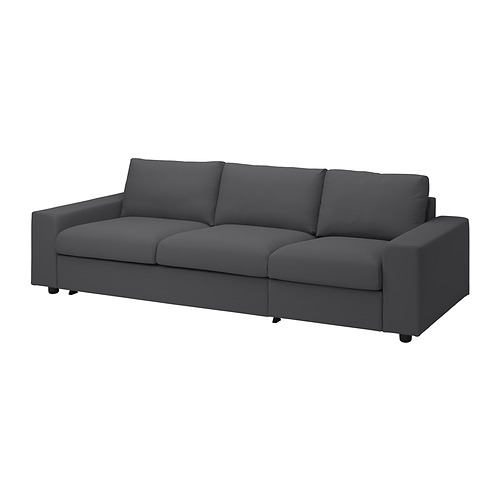 VIMLE, cover for 3-seat sofa-bed