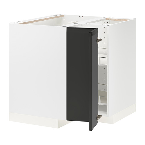 METOD corner base cabinet with carousel