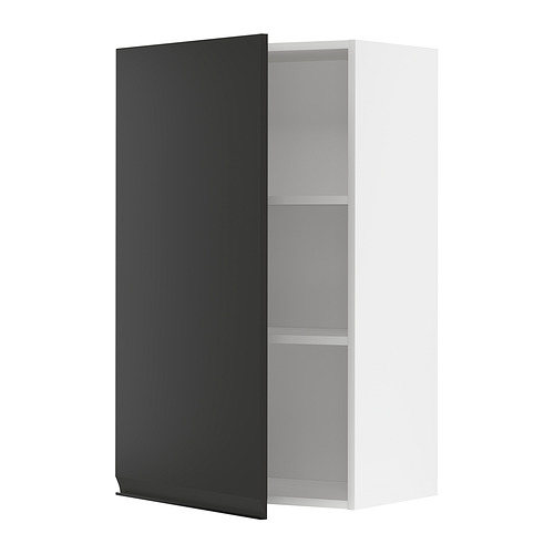 METOD wall cabinet with shelves