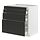 METOD/MAXIMERA, base cab 4 frnts/4 drawers