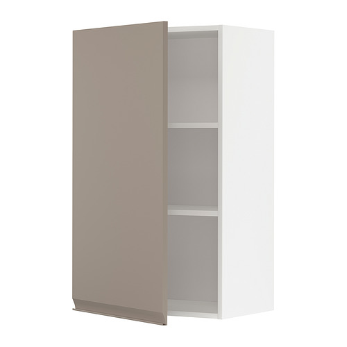 METOD wall cabinet with shelves
