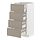 METOD/MAXIMERA, base cab 4 frnts/4 drawers