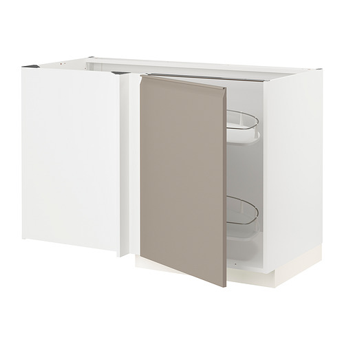 METOD, corner base cab w pull-out fitting