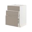 White/upplöv matt dark beige (+9.600,-)