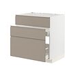 White/upplöv matt dark beige (+5.975,-)