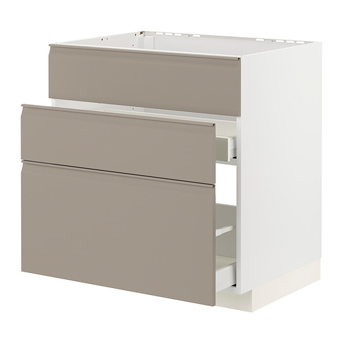 METOD/MAXIMERA base cab f sink+3 fronts/2 drawers