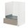METOD/MAXIMERA, base cabinet for oven with drawer
